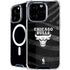 NBA Chicago Bulls Black Animal Print iPhone 16 Pro MagSafe Case